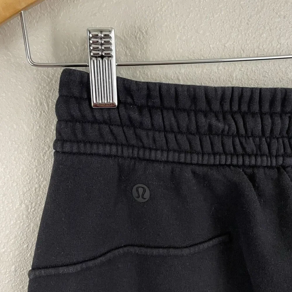 Lululemon Womens 4 Black Loungeful High Rise Jogger